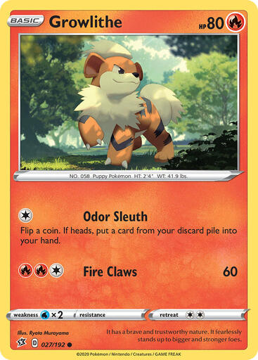 Growlithe 027-192 (RH)