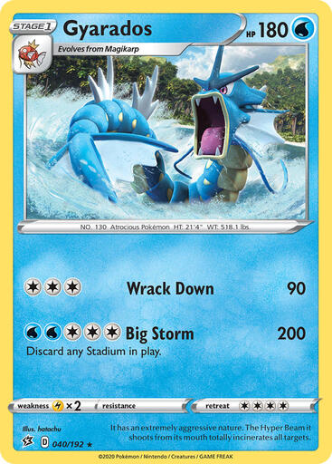 Gyarados 040-192 (RH)