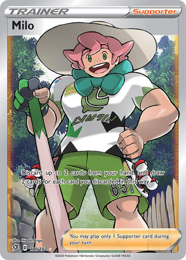 Milo 190-192 - FULL ART