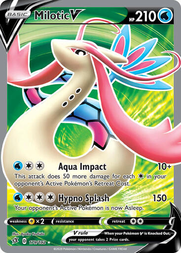 Milotic V 179-192 - FULL ART