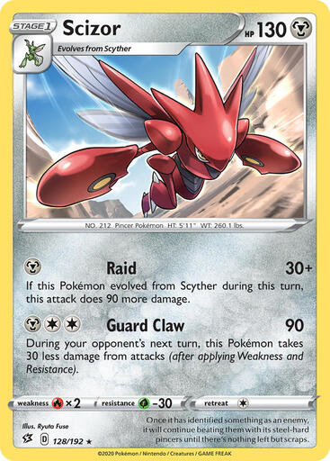 Scizor 128-192 (RH)