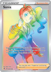 pokemon ss rebel clash sonia 203 192 rainbow rare