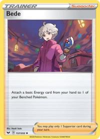 pokemon ss sword shield base set bede 157 202