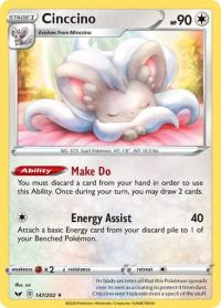 pokemon ss sword shield base set cinccino 147 202 rh