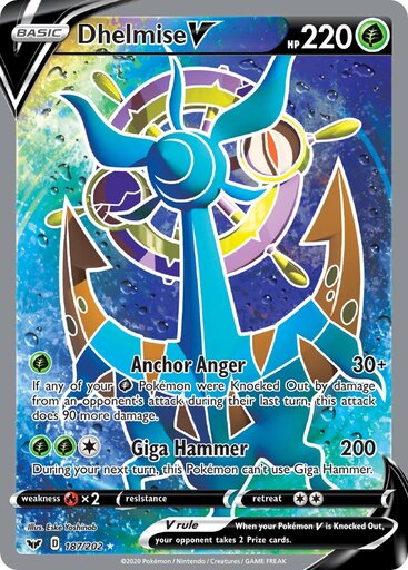 Dhelmise V 187-202 - FULL ART