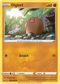 pokemon ss sword shield base set diglett 092 202 rh