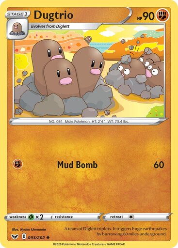 Dugtrio 093-202 (RH)