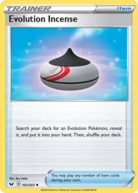 pokemon ss sword shield base set evolution incense 163 202 rh