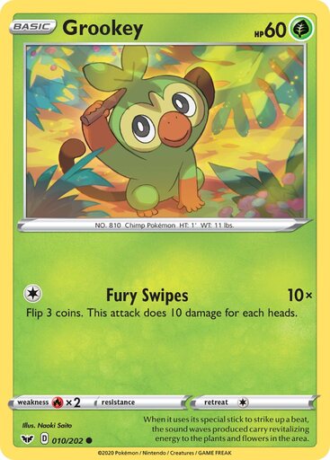 Grookey 010-202 (RH)