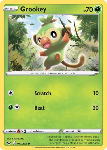 Grookey 011-202 (RH)