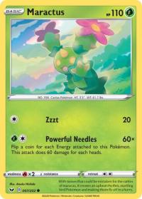 pokemon ss sword shield base set maractus 007 202 rh