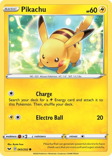 Pikachu 065-202 (RH)