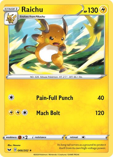 Raichu 066-202