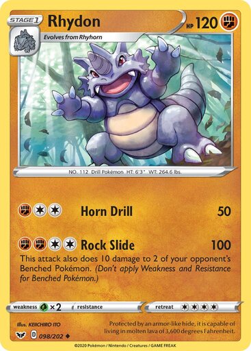 Rhydon 098-202 (RH)