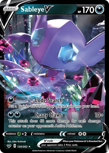 Sableye V 120-202