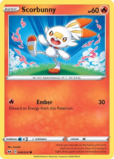 Scorbunny 030-202 (RH)