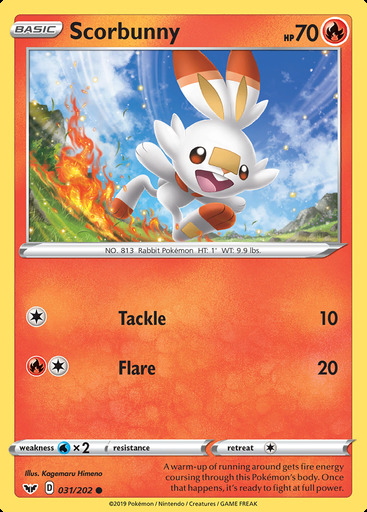 Scorbunny 031-202 (RH)