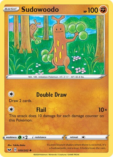 Sudowoodo 100-202 (RH)