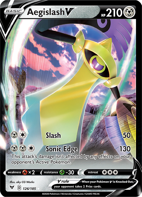 Aegislash V 126-185