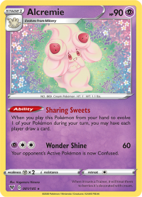 pokemon ss vivid voltage alcremie 081 185