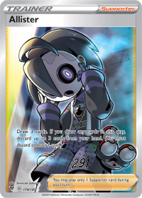 pokemon ss vivid voltage allister 179 185 full art