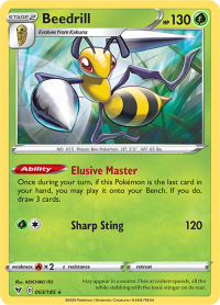 pokemon ss vivid voltage beedrill 003 185