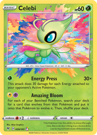 pokemon ss vivid voltage celebi 009 185