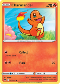 pokemon ss vivid voltage charmander 023 185