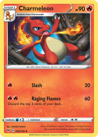 pokemon ss vivid voltage charmeleon 024 185