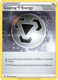 pokemon ss vivid voltage coating metal energy 163 185