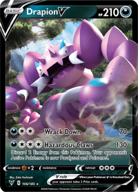 pokemon ss vivid voltage drapion v 106 185