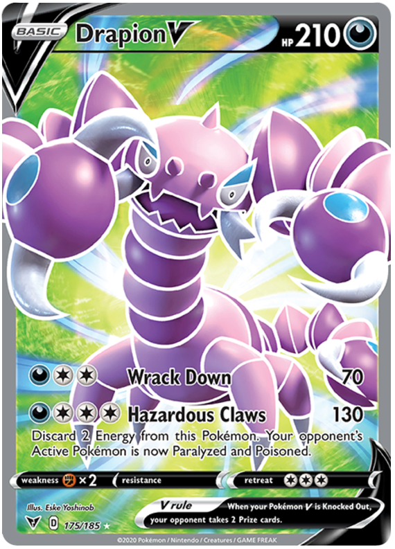 Drapion V 175-185 FULL ART