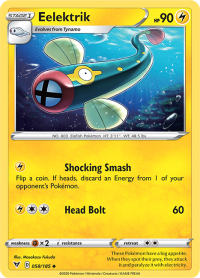 pokemon ss vivid voltage eelektrik 058 185