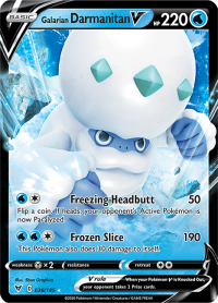 pokemon ss vivid voltage galarian darmanitan v 036 185