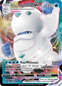 pokemon ss vivid voltage galarian darmanitan vmax 037 185