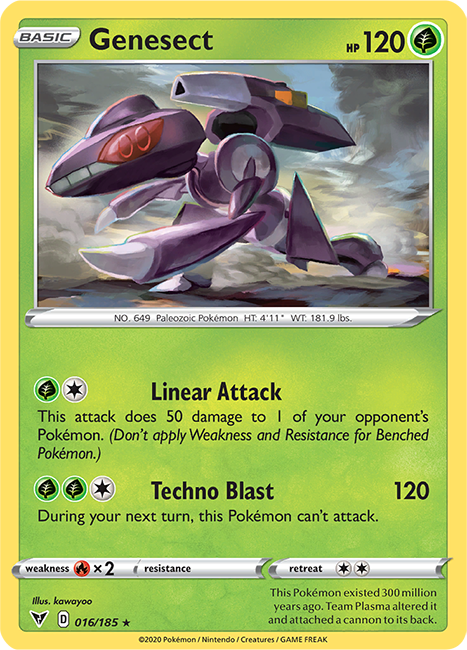 Genesect 016-185