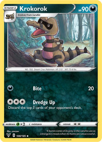 pokemon ss vivid voltage krokorok 108 185 rh