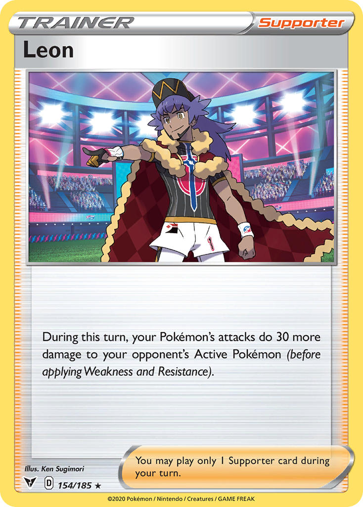 Leon - 154-185 (non holo)