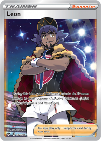 pokemon ss vivid voltage leon 182 185 full art