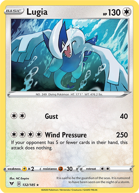 Lugia 132-185