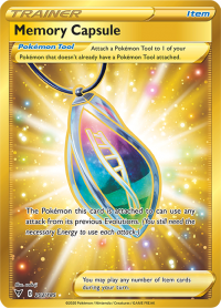 pokemon ss vivid voltage memory capsule 202 185 secret rare