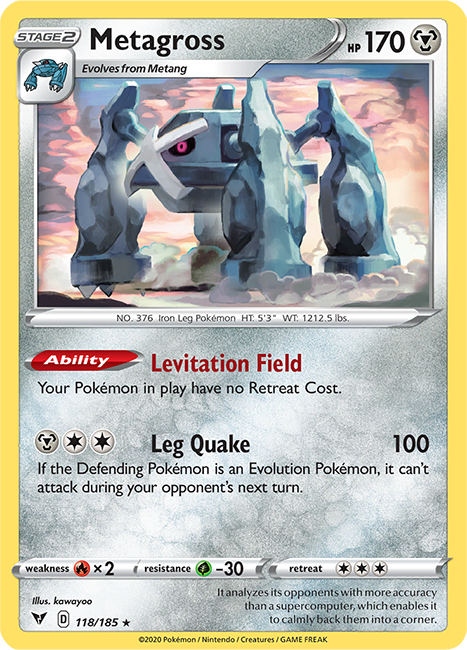 Metagross 118-185