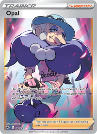 pokemon ss vivid voltage opal 184 185 full art