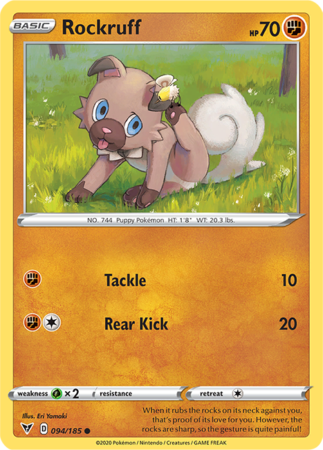 Rockruff 094-185