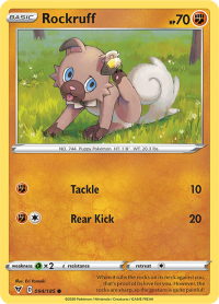 pokemon ss vivid voltage rockruff 094 185