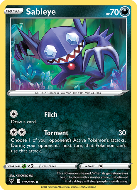Sableye 105-185