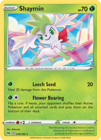 pokemon ss vivid voltage shaymin 015 185