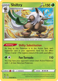 pokemon ss vivid voltage shiftry 012 185