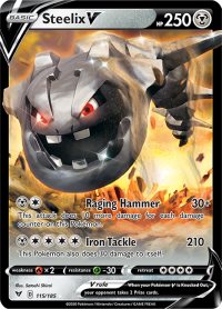 pokemon ss vivid voltage steelix v 115 185