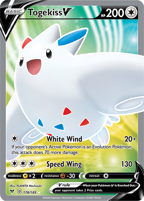 Togekiss V 178-185 FULL ART